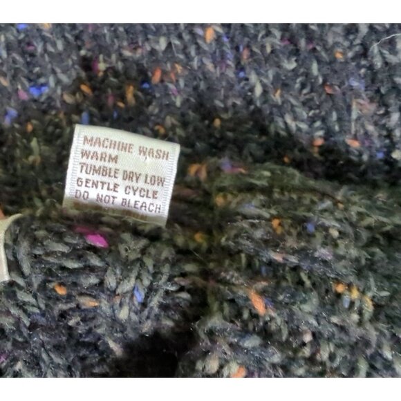 Pebble Beach Sportswear Women's Gray Crew Neck Cable Knit Sweater size L - Picture 6 of 6